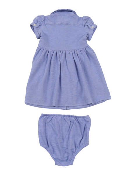 Rochii Ralph Lauren SOLID OXFORD-DRESSES-KNIT Blue Fete (BM 19740345) 2