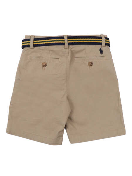 Pantaloni scurti Ralph Lauren BEDFORD SHRT-SHORTS-FLAT FRONT Beige Baieti (BM 19740423) 2