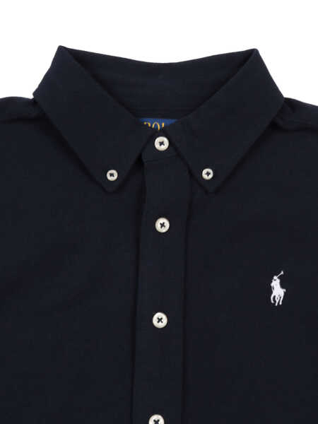 Camasi Ralph Lauren LS FB CS M5-SHIRTS-SPORT SHIRT Blue Baieti (BM 19740426) 3