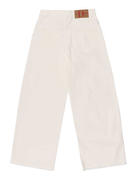 Pantaloni casual Dou-Uod TROUSERS White Fete (BM 19740471) 2