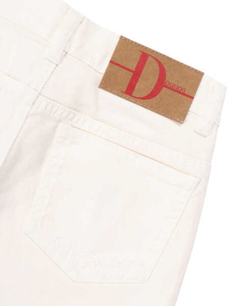 Pantaloni casual Dou-Uod TROUSERS White Fete (BM 19740480) 3