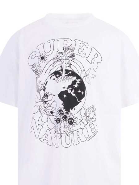 Tricouri Stella McCartney T-SHIRT/TOP White Fete (BM 19740591) 3