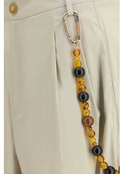 Pantaloni casual DARKPARK Phebe cotton Pants BEIGE Femei (BM 19740602) 3