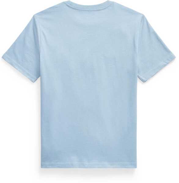 Tricouri Ralph Lauren T-Shirt With Logo BABY BLUE Baieti (BM 19740674) 2