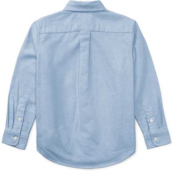 Camasi casual Ralph Lauren Shirt With Logo BABY BLUE Baieti (BM 19740695) 2
