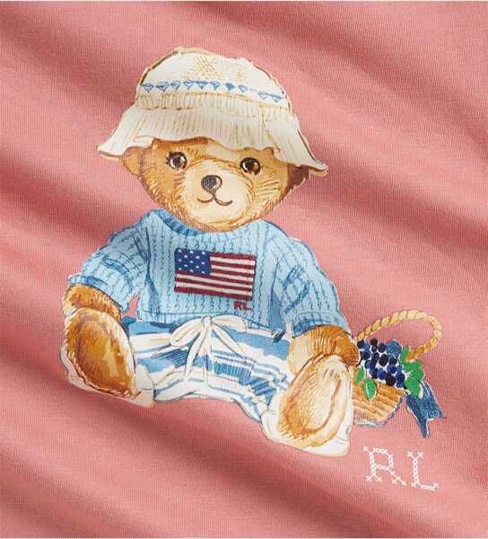 Salopete Ralph Lauren Bodysuit With Bear Logo RED Baieti (BM 19740704) 2