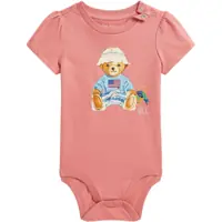 Salopete Bodysuit With "Bear" Logo Baieti
