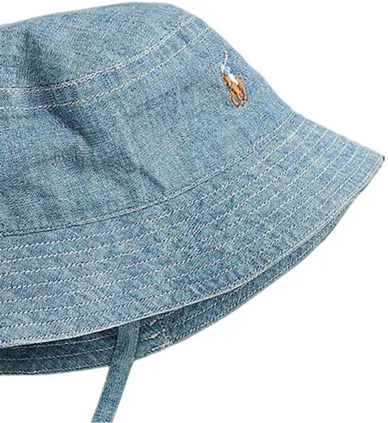 Palarii Ralph Lauren Chambray Hat BABY BLUE Fete (BM 19740707) 2