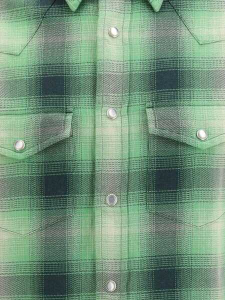 Camasi casual Tom Ford Check Shirt MILGREEN MULTICOLOR Barbati (BM 19740734) 3