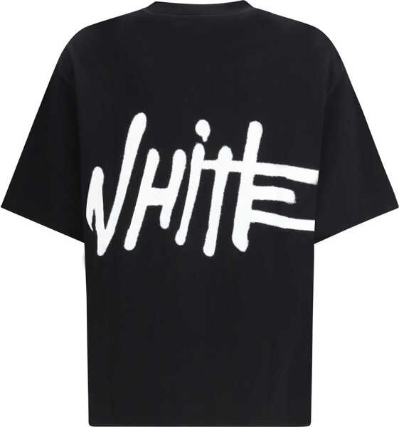 Tricouri Off-White Spray Logo Skate T-shirt BLACK Barbati (BM 19740737) 2