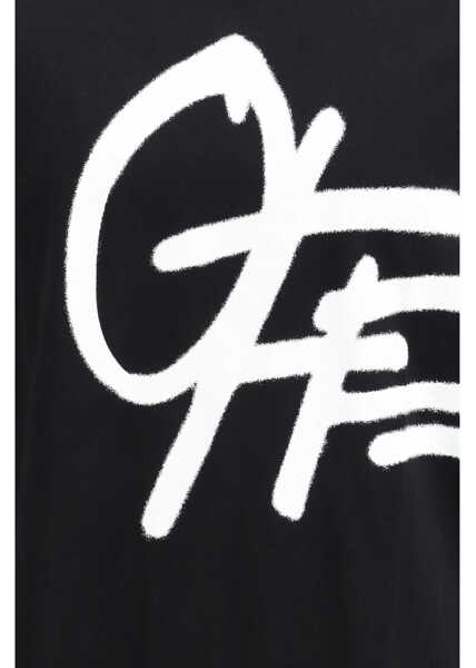 Tricouri Off-White Spray Logo Skate T-shirt BLACK Barbati (BM 19740737) 3