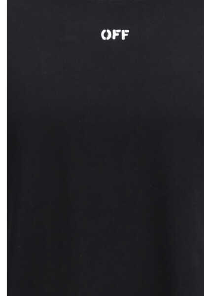 Tricouri Off-White 3D Spray Arrow Skate T-shirt BLACK Barbati (BM 19740752) 3