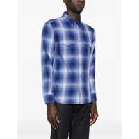 Camasi pentru Barbati - Camasi casual Tom Ford Check Shirt NAVY MULTICOLOR Barbati (BM 19740767) - B-mall.ro