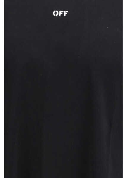 Tricouri Off-White Chain Araldic Arrow T-shirt BLACK Barbati (BM 19740770) 3