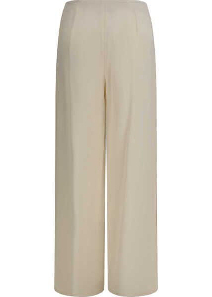 Tricouri Max Mara Palude wide-leg Pants AVORIO Femei (BM 19740833) 2