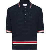 Tricouri Polo Woven cotton Polo Shirt Barbati