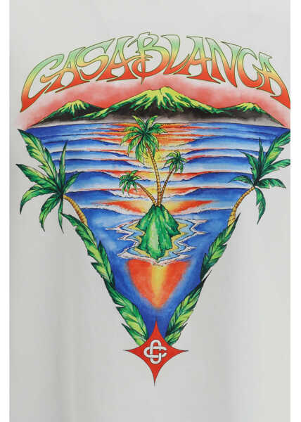 Tricouri Casablanca Innocence Triangle T-shirt INNOCENCE TRIANGLE Barbati (BM 19740866) 3