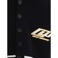 Pulovere pentru Barbati - Cardigane Off-White Star Logo Diagonal Varsity Cardigan BLACK Barbati (BM 19740872) - B-mall.ro