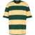 Marni Striped T-Shirt EMERALD/YELLOW