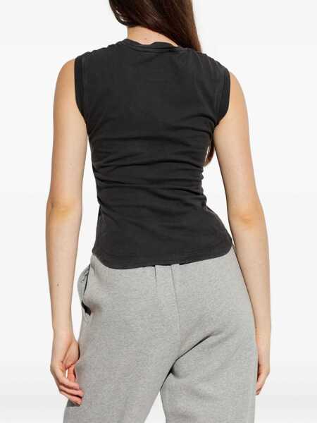 Topuri THE ATTICO Reese tank Top FADED BLACK Femei (BM 19740893) 4