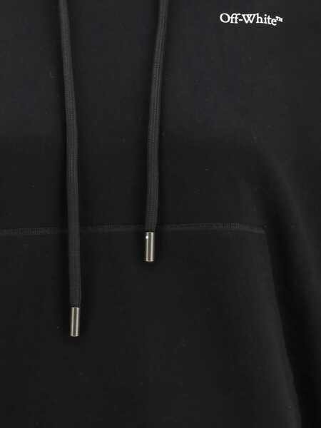 Bluze de trening Off-White Half Arrow Hoodie BLACK-WHITE Femei (BM 19740914) 3