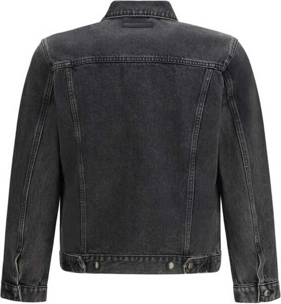 Jachete 7 For All Mankind Perfect denim Jacket CAVIAR Barbati (BM 19740923) 2