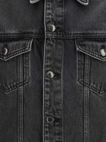 Jachete 7 For All Mankind Perfect denim Jacket CAVIAR Barbati (BM 19740923) 3