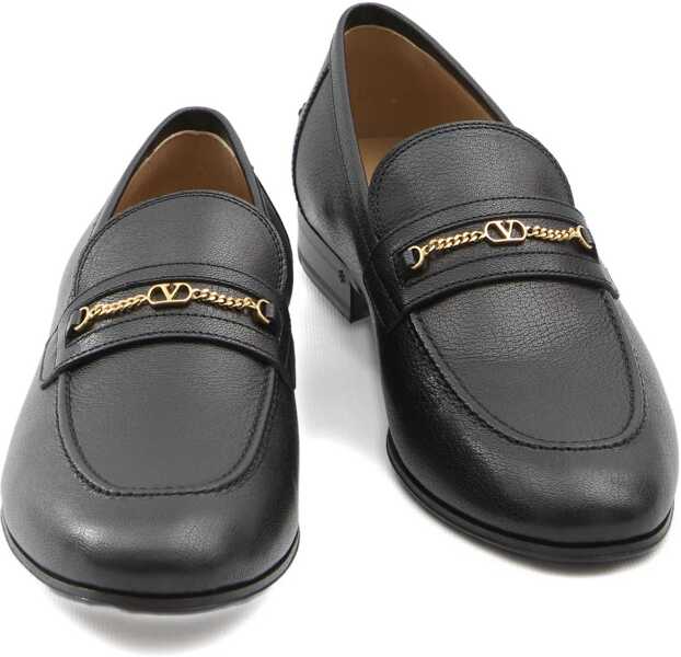 Mocasini Valentino Garavani Vlogo Signature Loafers BLACK Barbati (BM 19741013) 5