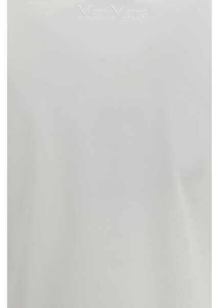 Tricouri Max Mara Donata cotton T-shirt BIANCO OTTICO Femei (BM 19741025) 3