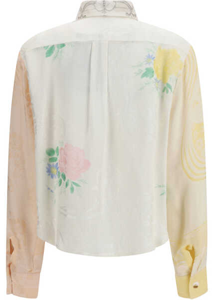 Camasi casual E.L.V. Denim Emilie embroidered Shirt MULTI Femei (BM 19741043) 2