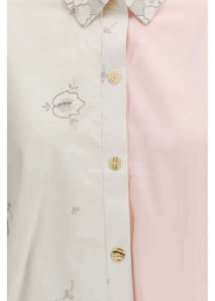 Camasi casual E.L.V. Denim Emilie embroidered Shirt MULTI Femei (BM 19741043) 3