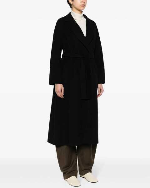 Paltoane S MAXMARA Wool coat NERO Femei (BM 19741049) 3
