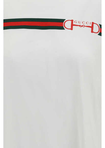 Tricouri Gucci Cotton T-shirt WHITE/MC Femei (BM 19741061) 3