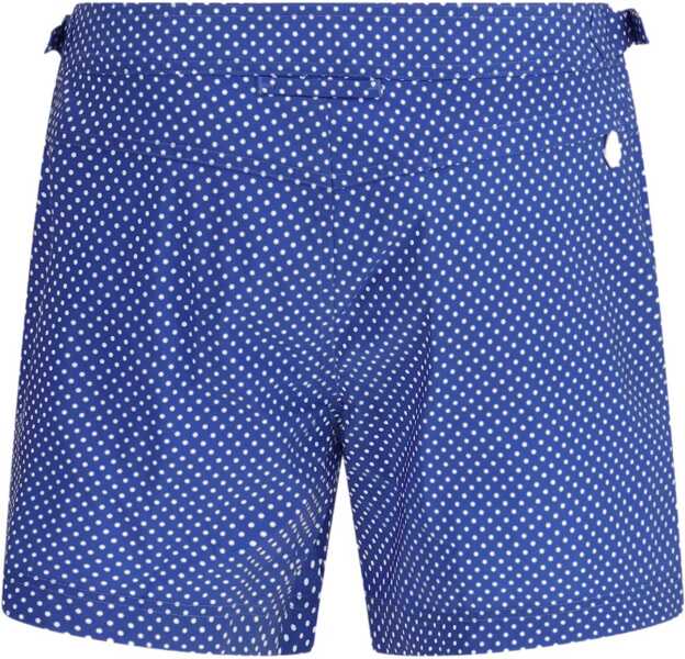 Bermude Tom Ford Polka dot Shorts COMBO BLUE & WHITE Barbati (BM 19741088) 2