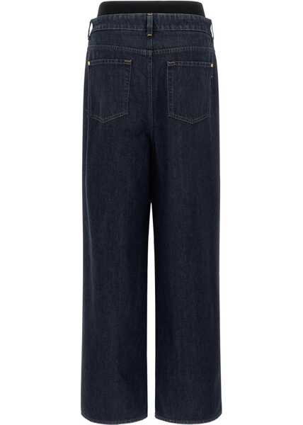 Blugi 7 For All Mankind Slouchy Jeans in denim INDIGO SOUL Femei (BM 19741094) 2