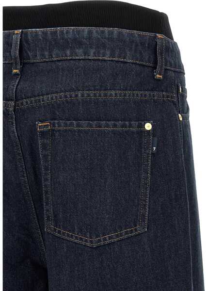 Blugi 7 For All Mankind Slouchy Jeans in denim INDIGO SOUL Femei (BM 19741094) 4
