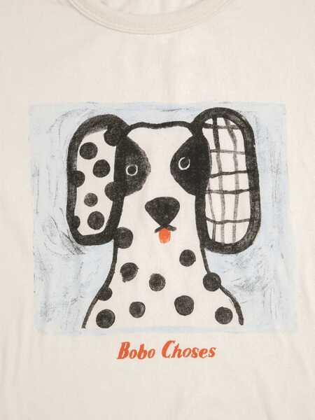 Tricouri Bobo Choses Van Dog T-Shirt WHITE Baieti (BM 19741208) 2