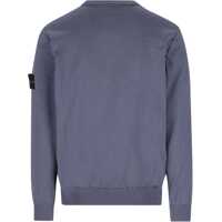 Pulovere Stone Island pentru Barbati - Pulovere casual Stone Island Jersey With Logo BLUE Barbati (BM 19741217) - B-mall.ro