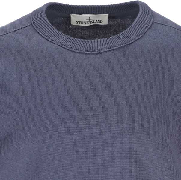 Pulovere casual Stone Island Jersey With Logo BLUE Barbati (BM 19741217) 3
