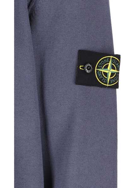 Pulovere casual Stone Island Jersey With Logo BLUE Barbati (BM 19741217) 4
