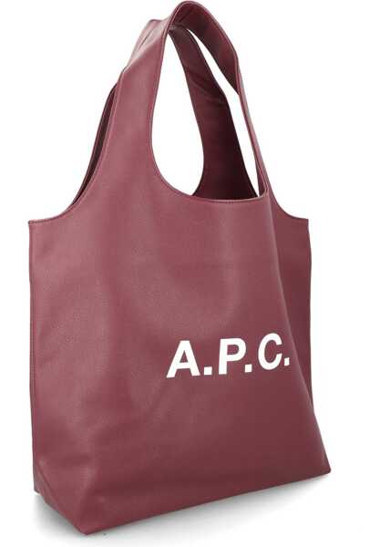 Genti de mana A.P.C. Ninon Tote Bag BORDEAUX Femei (BM 19741232) 3