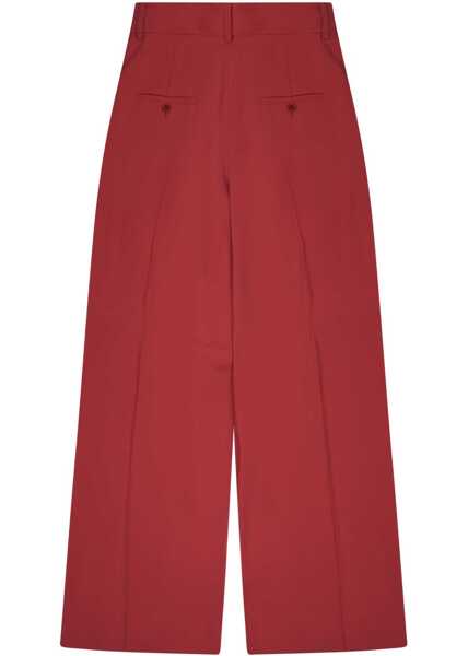 Pantaloni Alberta Ferretti Wide Leg Tailored Pants PINK Femei (BM 19741235) 2