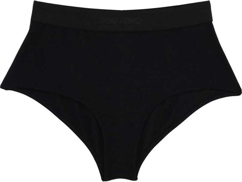 Chiloti Tom Ford Briefs With Logo BLACK Femei (BM 19741256) 2