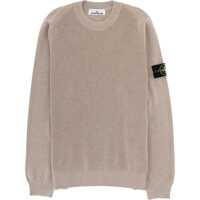 Pulovere Stone Island pentru Barbati - Pulovere casual Stone Island Jersey With Logo Patch BEIGE Barbati (BM 19741259) - B-mall.ro
