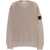 Stone Island Jersey With Logo Patch BEIGE