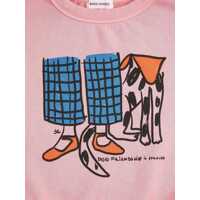 Topuri Bobo Choses pentru Fete - Hanorace Bobo Choses Dog Friendship Sweatshirt PINK Fete (BM 19741286) - B-mall.ro