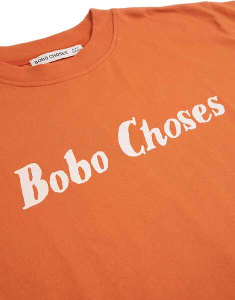 Tricouri Bobo Choses T-Shirt With Logo ORANGE Baieti (BM 19741292) 2
