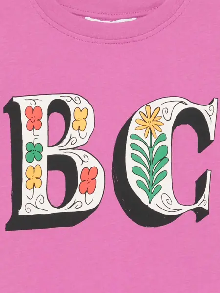 Tricouri Bobo Choses Spring Letters T-Shirt PURPLE Baieti (BM 19741301) 3