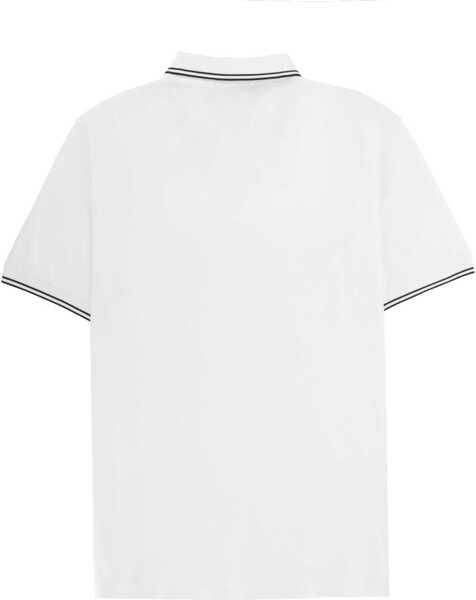 Tricouri Polo Stone Island Polo With Logo WHITE Barbati (BM 19741307) 2