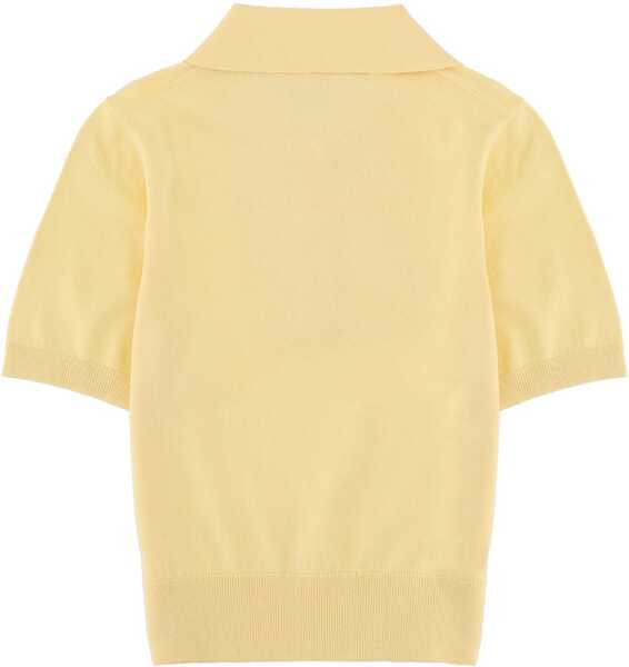 Tricouri Polo A.P.C. Polo Con Logo YELLOW Femei (BM 19741316) 2